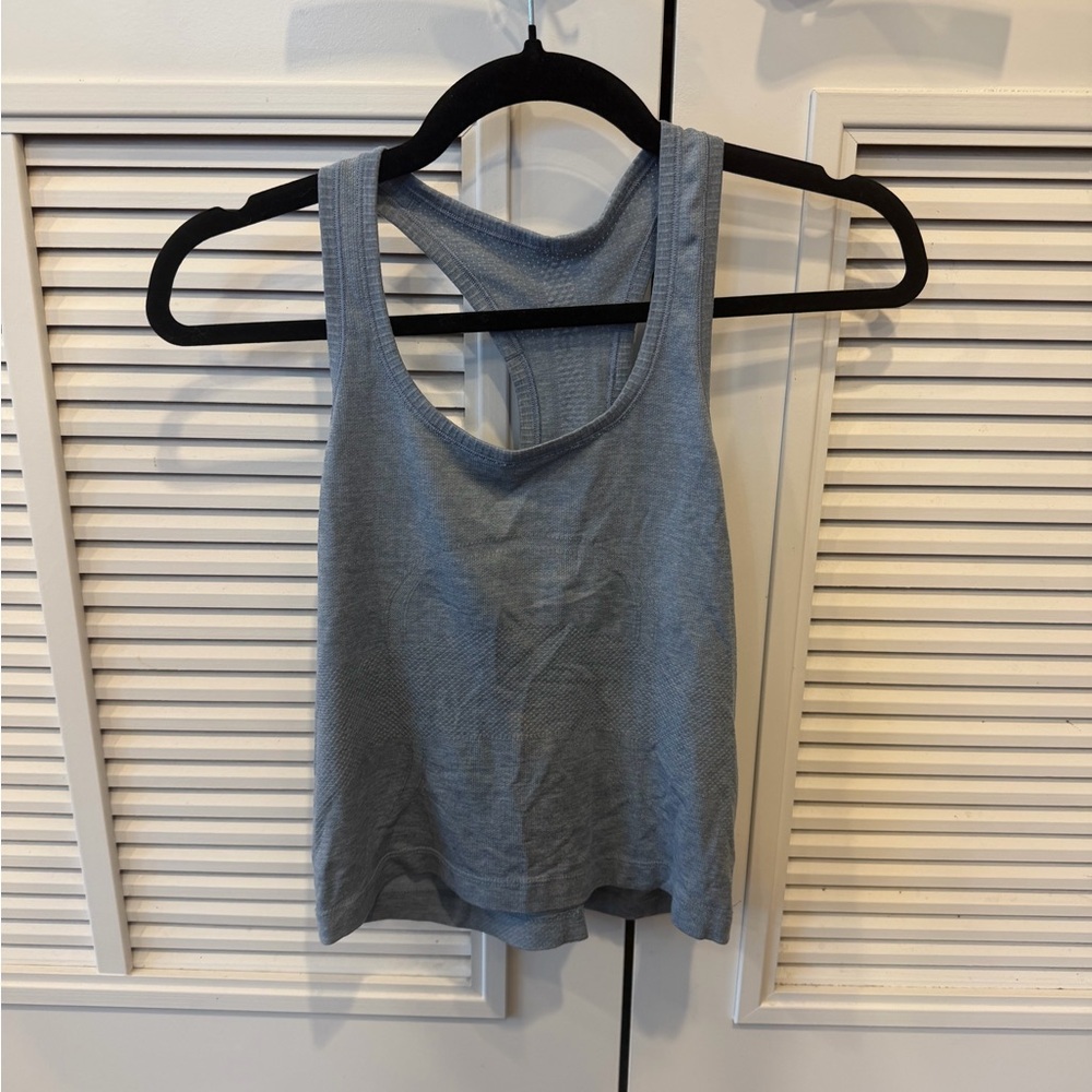 Lululemon Swiftly Light Blue Tank Top